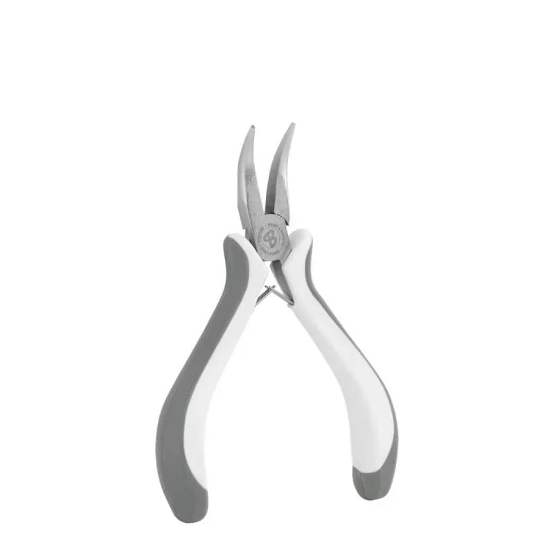 Вигнуті плоскогубці MINI 125 мм, нікельовані, 
WHITE LINE, DIY-PLWL2013/4 от Bradas - купить в интернет-магазине