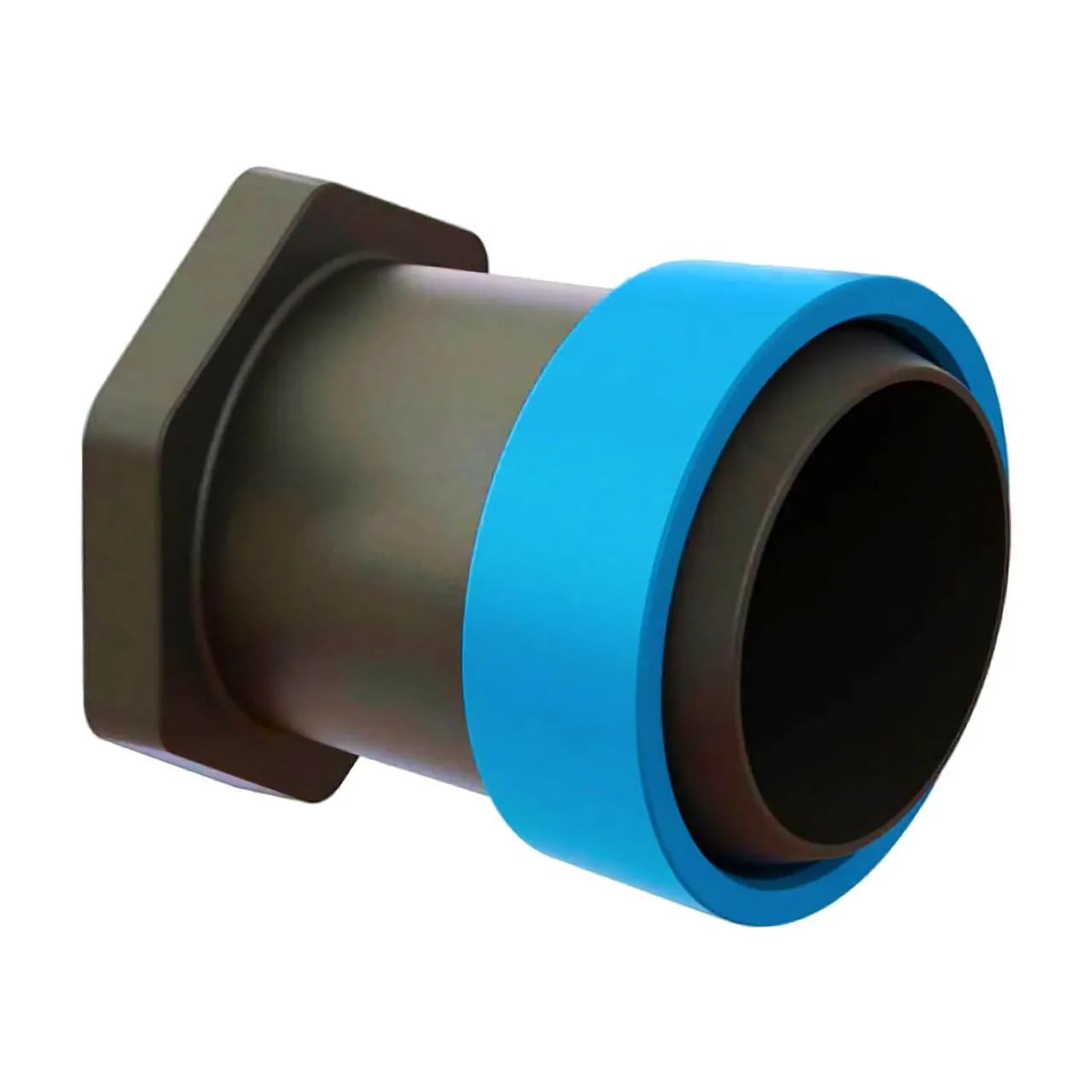 Заглушка для стрічки "Туман" Santehplast 60 мм (⌀ 40) чорна от Santehplast - купить в интернет-магазине