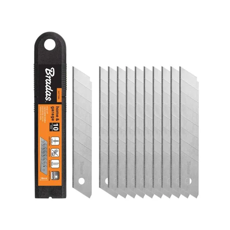 Замінні ламальні леза для ножів 18 мм, NEUTRAL, 
10 штук, DIY-KN18-NEU от Bradas - купить в интернет-магазине