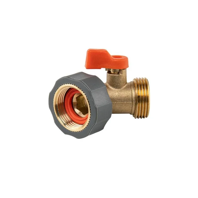 З'єднувач з краном РВ 3/4" вихід РЗ 3/4", BRASS 
SOFT, BR-S2232/45 от Bradas - купить в интернет-магазине