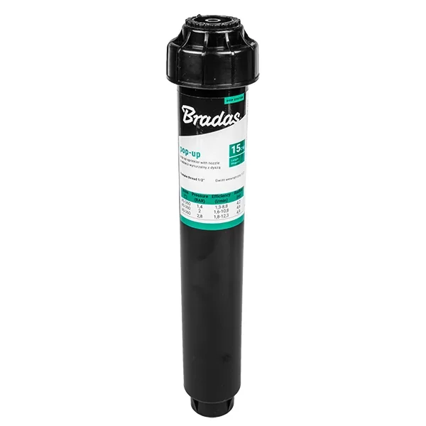 Зрошувач статичний висувний 6" – 15см, DSZW-06V от Bradas - купить в интернет-магазине