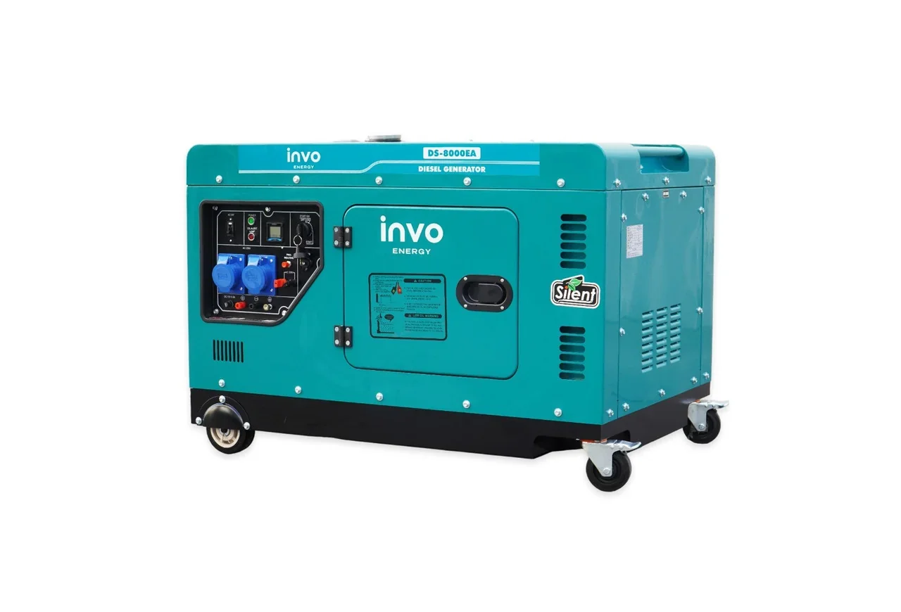 Дизельний генератор INVO DS-8000EA у кожусі, 7,5/8кВт, 220В от INVO - купить в интернет-магазине