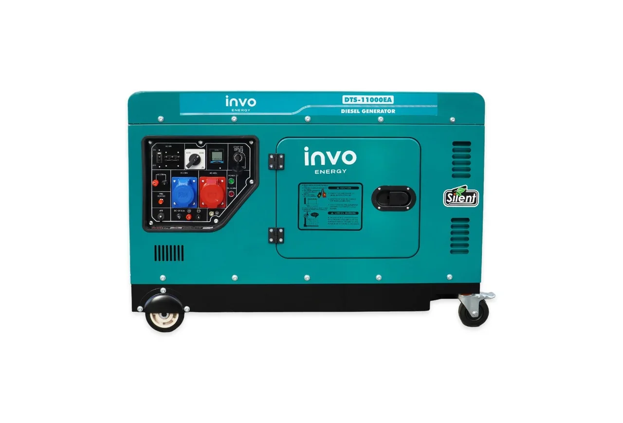 Дизельний генератор INVO DTS-11000EA у кожусі, 10/11, 230/380В от INVO - купить в интернет-магазине
