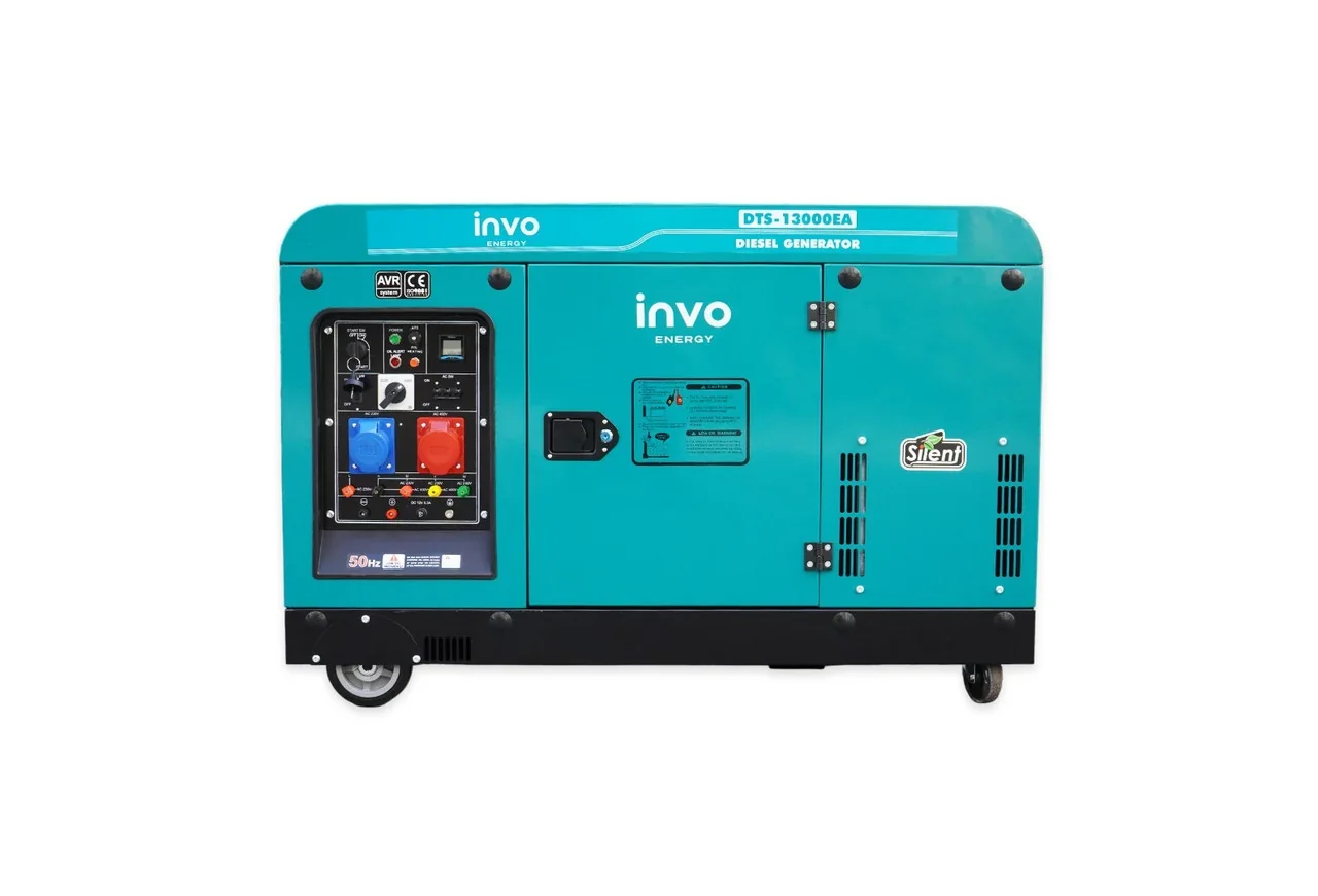 Дизельний генератор INVO DTS-13000EA у кожусі, 12/13кВт, 230/380В от INVO - купить в интернет-магазине