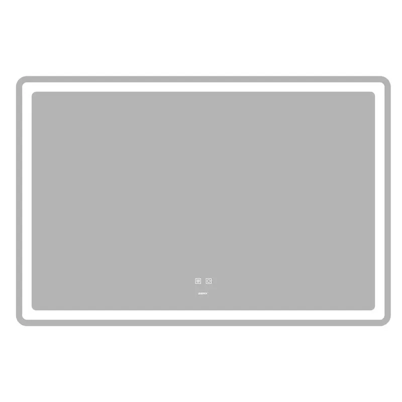 Зеркало Zerix Mirra MR05-120x80 с LED Touch, Anti-fog, димером, регулятором яркости (ZX6061) от Zerix - купить в интернет-магазине