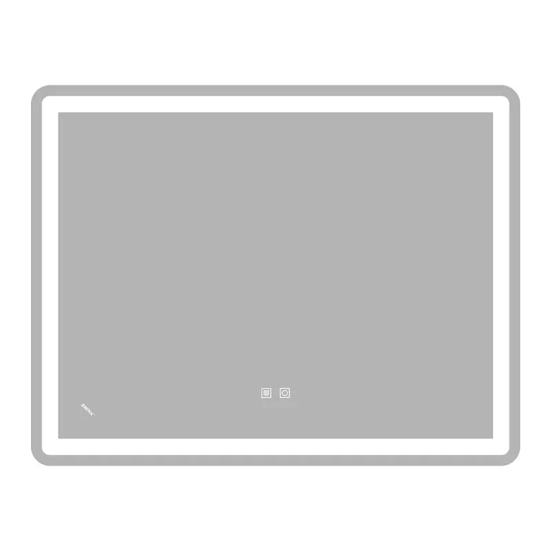 Зеркало Zerix Mirra MR05-90x70-REVERSE с LED Touch, Anti-fog, димером, регулятором яркости (ZX6059) от Zerix - купить в интернет-магазине