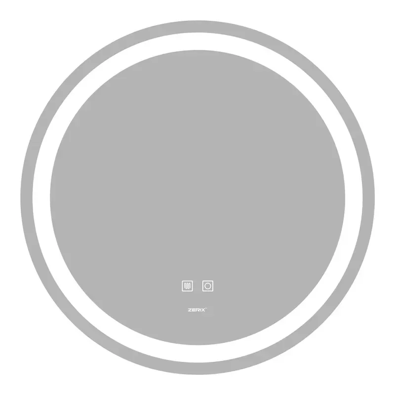 Зеркало Zerix Solo MC01-80 с LED Touch, Anti-fog, димером, регулятором яркости (ZX6064) от Zerix - купить в интернет-магазине