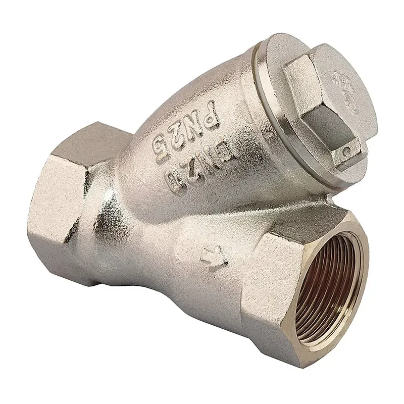 Фільтр грубої очистки Koer KR.F02.N - 3/4" (нікельований) (KR4717) от KOER - купить в интернет-магазине