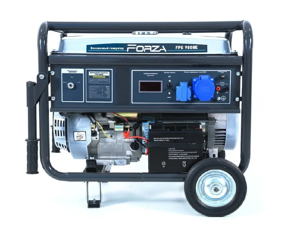 Генератор бензиновий FORZA FPG 9800E 7.0/7.5 кВт ATS 220B з електрозапуском от Forza - купить в интернет-магазине