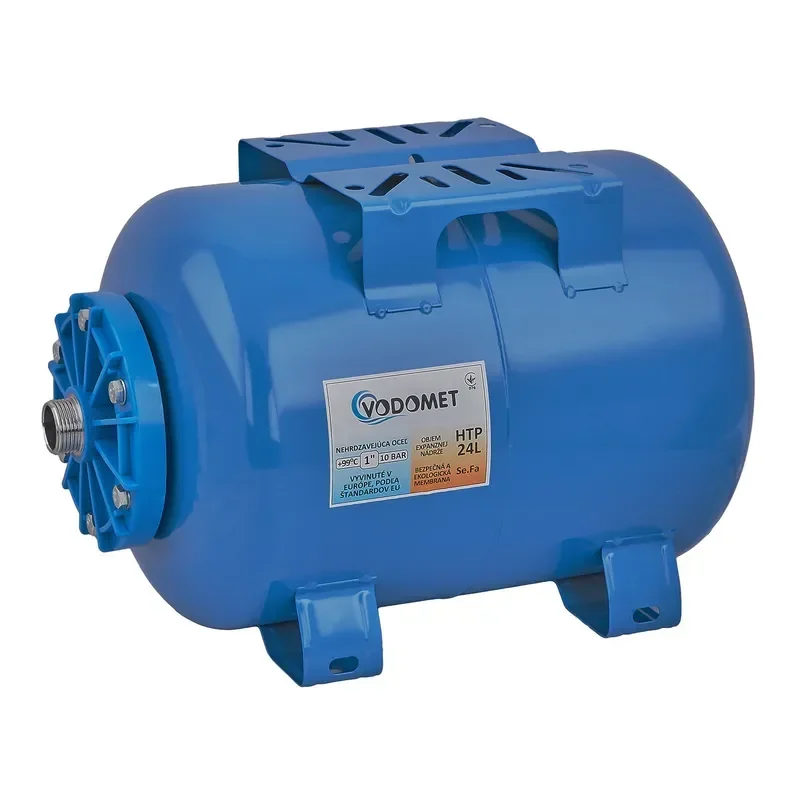 Гідроакумулятор горизонтальний Vodomet HTP-24L корпус-сталь, мембрана Se.Fa, фланець-сополімер (VO4 от VODOMET - купить в интернет-магазине