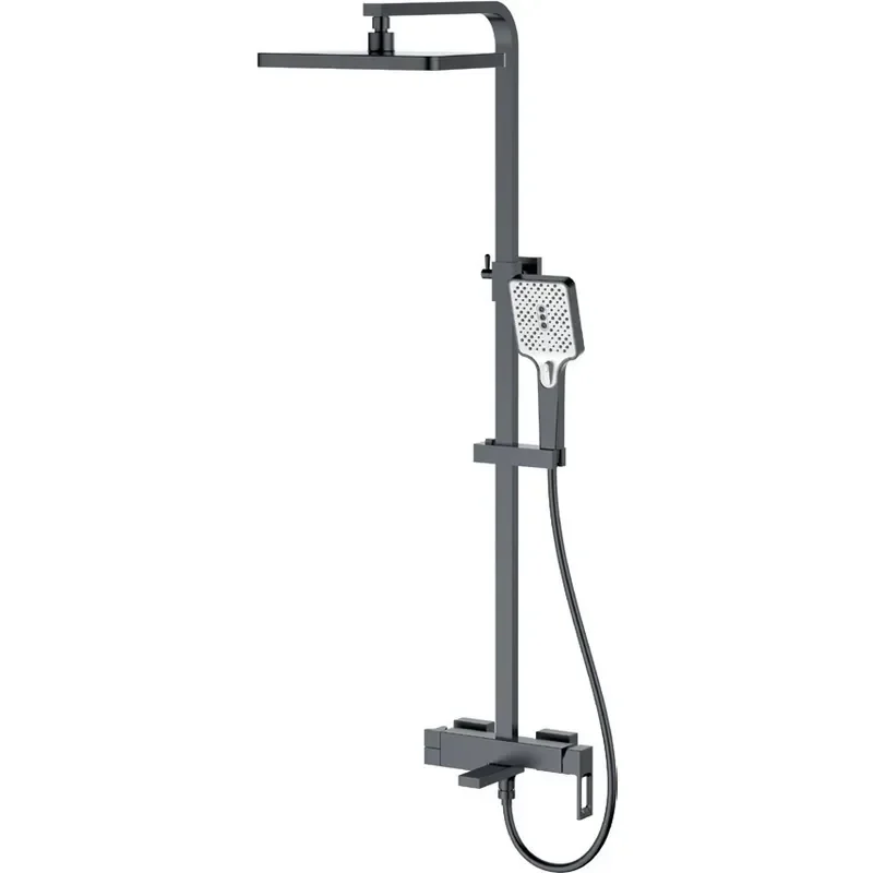Haiba KANT 009-J GRAPHITE Душова колона зі змішувачем (Колір графіт) (HB9665) от HAIBO - купить в интернет-магазине