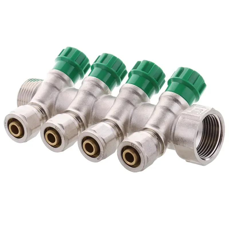 Колектор для теплої підлоги Koer KR.1124-4 1"x4 ways (KR2834) от KOER - купить в интернет-магазине