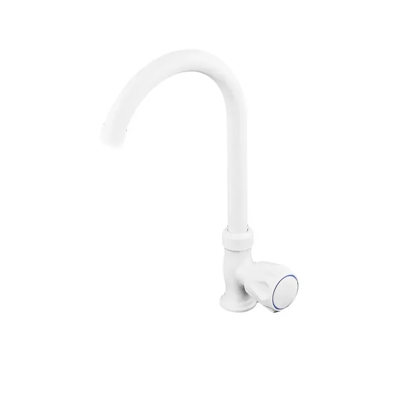 Кран для холодної води Plamix Mono-005 White (PM0675) от PLAMIX - купить в интернет-магазине