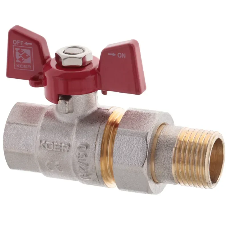 Кран з американкою 1/2" (Koer KR.227) (KR0014) от KOER - купить в интернет-магазине