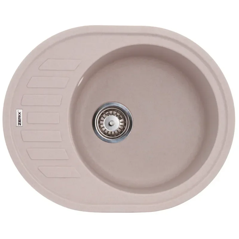 Мийка кухонна Zerix ZS-6250R-06 Бежева (ZX4549) от Zerix - купить в интернет-магазине