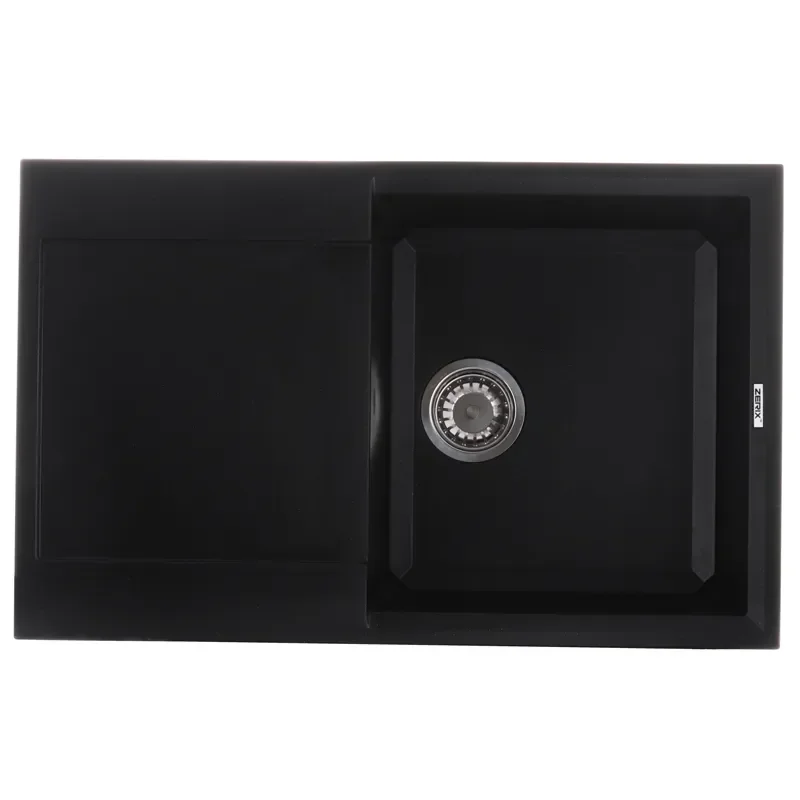 Мийка кухонна Zerix ZS-7950S-14 Чорний металік (ZX4586) от Zerix - купить в интернет-магазине