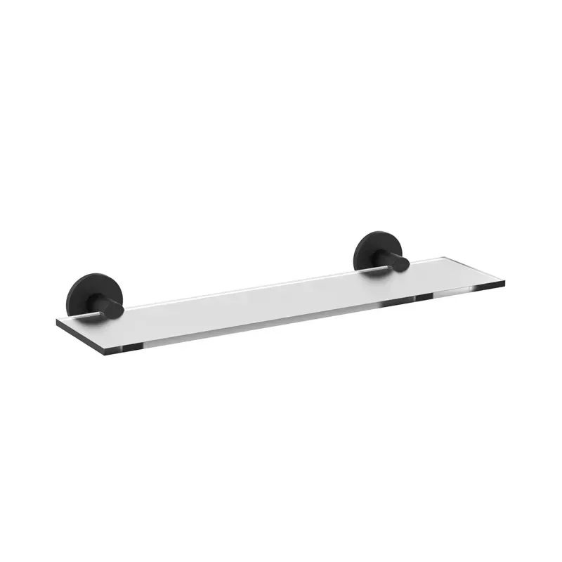Полиця у ванну Zerix DELUX M1307A Black (40 см) (ZX4645) от Zerix - купить в интернет-магазине