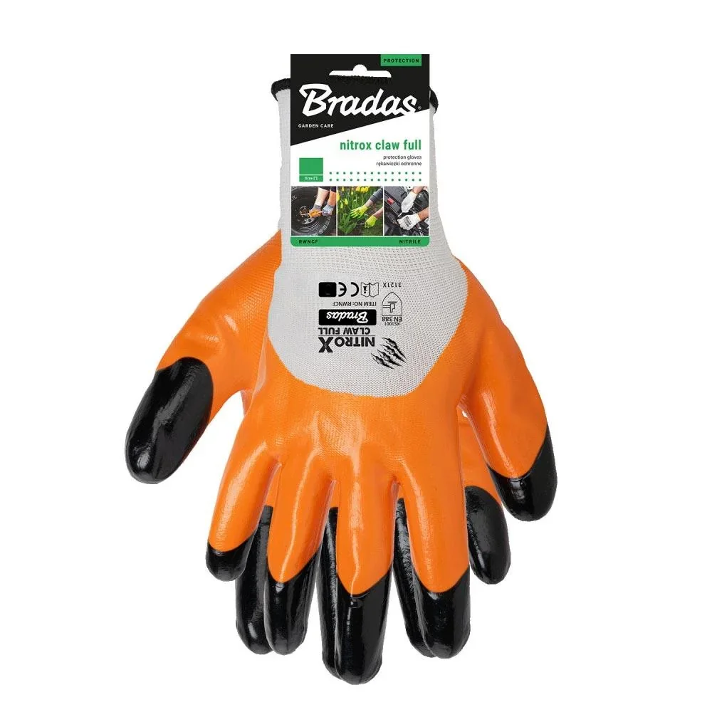 Рукавички захисні NITROX CLAW FULL, нітрил, розмір 
11, RWNCF11