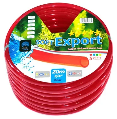 Шланг Софт Export д. 3/4"(Червоний) 20м от Evci Plastik - купить в интернет-магазине