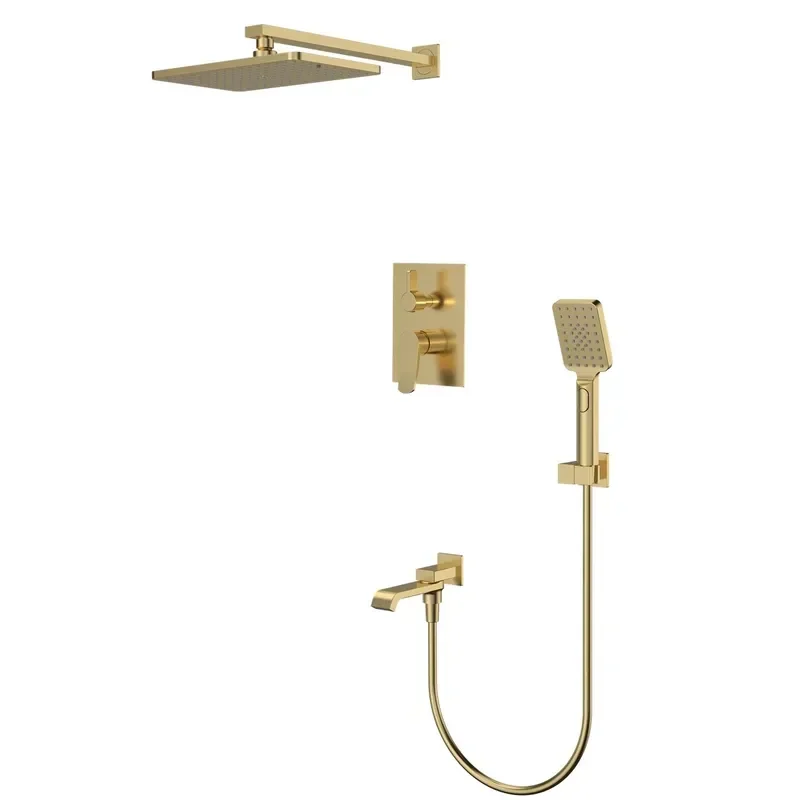 Вбудована душова система Mixxus Premium DALI 009 INNER BOX Brushed Gold (MI6767) от MIXXUS PREMIUM - купить в интернет-магазине