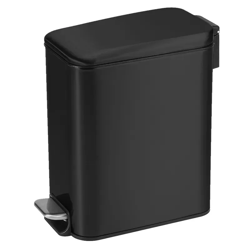 Відро для сміття з плавним закриттям прямокутне Mixxus Diverse-TC0312 Black 12л колір чорний (MI709 от MIXXUS - купить в интернет-магазине