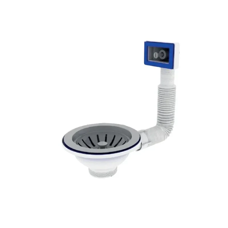 Випуск різьбовий Zerix KS-01 3 1/2" з гнучким прямокутним переливом (ZX5091) от Zerix - купить в интернет-магазине