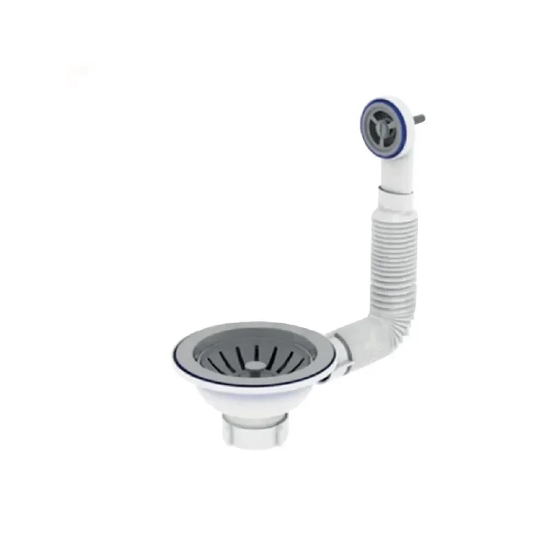Випуск різьбовий Zerix KS-02 3 1/2" з гнучким круглим переливом (ZX5092) от Zerix - купить в интернет-магазине