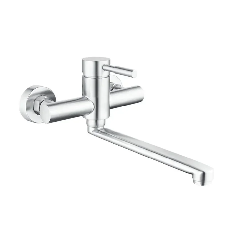 Змішувач для кухні Champion SUS-005 CHROME настінний з нержавіючої сталі (CH6536) от Champion - купить в интернет-магазине