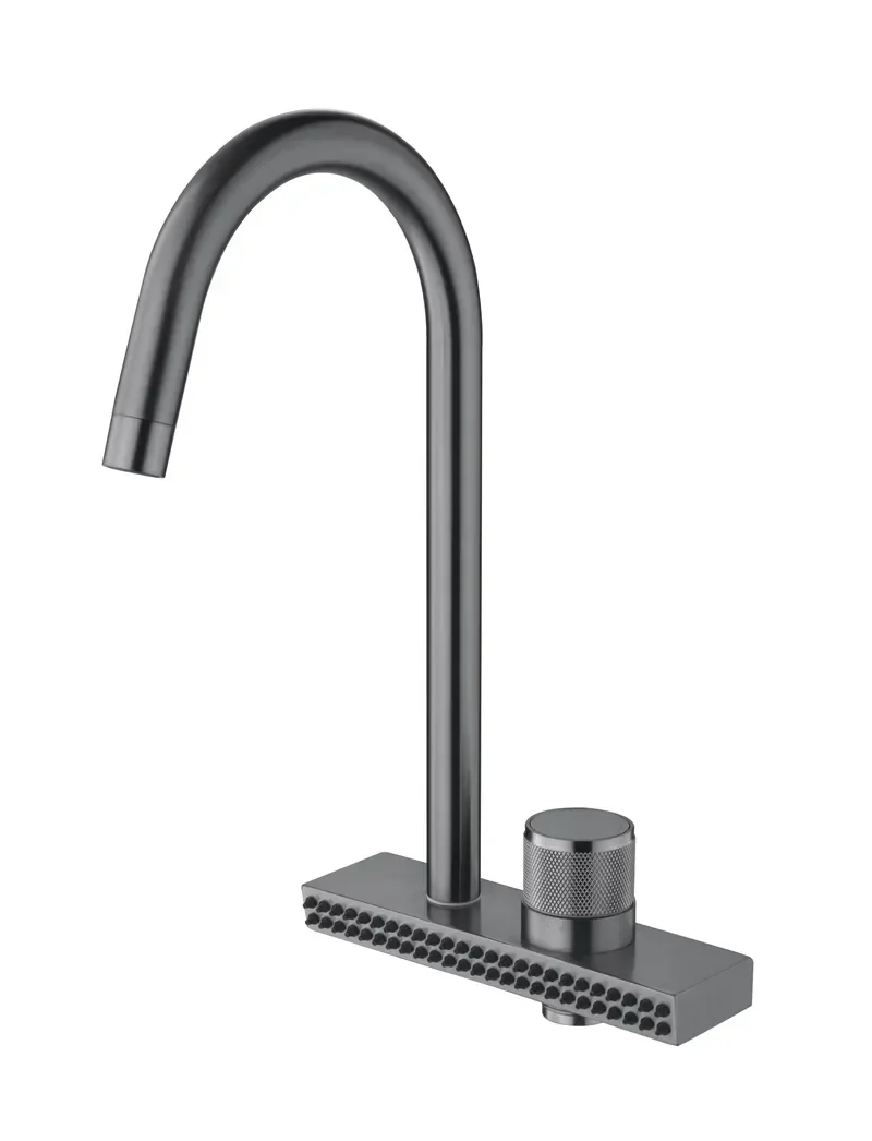 Змішувач для кухні Mixxus FOL-011 Graphite з функц."водоспад" з нерж. сталі (MI6346) от MIXXUS - купить в интернет-магазине