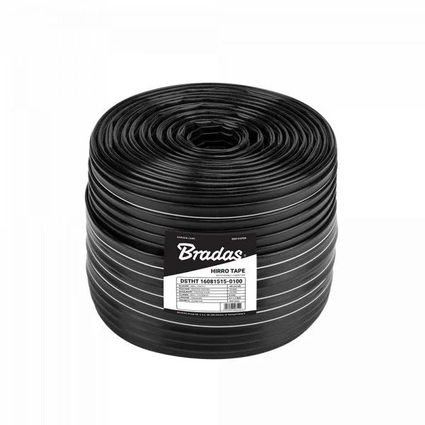 Крапельна стрічка 16/8mil/1л/г, 15см, HIRRO TAPE, 100м, DSTHT 16081015-0100 - фото 2