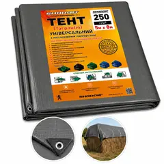 Тент 250 г/м2 5 х 8м Shadow тарпауліновий (Чіткий розмір) тент від сонця от Shadow - купить в интернет-магазине