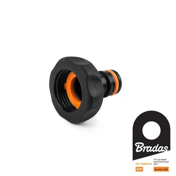 Адаптер на кран з внутрішньою різьбою 3/4", BLACK LINE SOFT, ECO-PWBS2195 - фото 2
