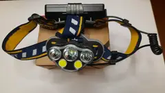 Ліхтар налобний 5 LED під акумуляторні батареї 18650 (без батарей) - купить в интернет-магазине