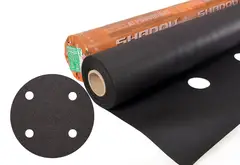 Агроволокно 90 г/м², 1.07×50 м чорне з перфорацією 2 отвори от Shadow - купить в интернет-магазине