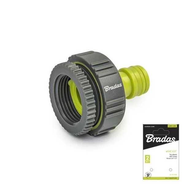 Адаптер на кран редукційний із внутрішньою різьбою 3/4" / 1/2" LIME LINE SOFT, LE-S2198K