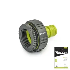 Адаптер на кран редукційний із внутрішньою різьбою 3/4" / 1/2" LIME LINE SOFT, LE-S2198K от Bradas - купить в интернет-магазине