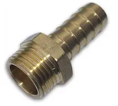 Адаптер з ніпелем під шланг 13 мм, РЗ 1/2", латунь, GEKA, GK75/1SK от Bradas - купить в интернет-магазине