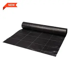 Агротканина проти бур'янів 100 г/м², сітка 25 см, чорна, 1,1х100м, ATGDBK10011100 от Bradas - купить в интернет-магазине