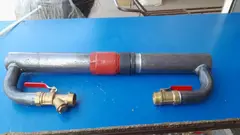 Байпас обвідний 1*1/2 з клапаном довгий - купить в интернет-магазине
