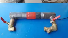 Байпас обвідний 1*1/2 з клапаном короткий - купить в интернет-магазине