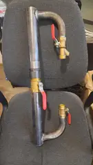 Байпас обвідний 2" з краном довгий - купить в интернет-магазине