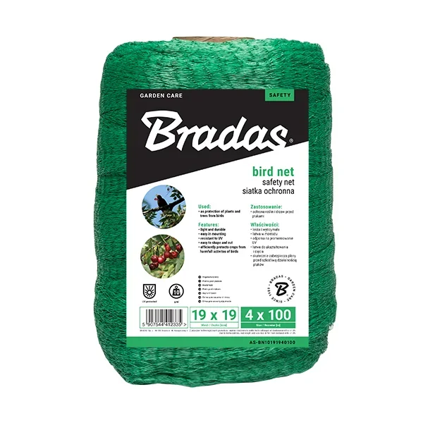 Сітка захисна, BIRD NET, 10 г/м², 4х500м, AS-BN10191940500 - фото 2