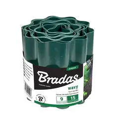 Бордюр хвилястий газонний 9м х 20см, зелений, OBFG 0920 от Bradas - купить в интернет-магазине