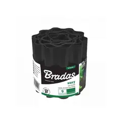 Бордюр хвилястий газонний 9м х 25см, чорний, OBFBK 0925 от Bradas - купить в интернет-магазине
