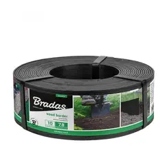 Бордюр WOOD BORDER, 78мм х 2,8мм х 10м, чорний, OBWBK1008 от Bradas - купить в интернет-магазине
