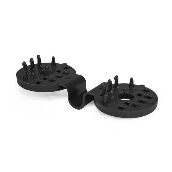 Зажим BUNGEE CORD CLIPS, чорний, BCK4-BK-L - фото 2