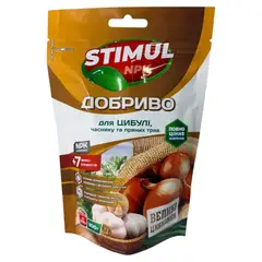 Удобрение кристаллическое, 200 г ТМ "Stimul NPK" для лука, чеснока и пряных трав от STIMUL - купить в интернет-магазине