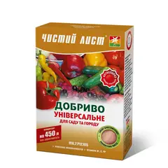 Добриво кристалічне 300 г "Чистий Лист" універсальне для саду та городу от Чистый лист - купить в интернет-магазине