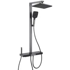 Душова колона з термостатичним змішувачем Mixxus Premium Next-009-J Graphite, 4 режими (MI6544) от MIXXUS PREMIUM - купить в интернет-магазине