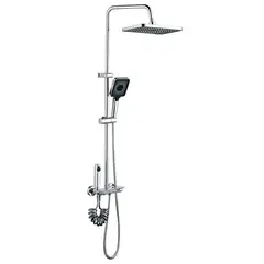 Душова колона зі змішувачем Mixxus Premium MARLIN 009-J з кнопкою перемикання, 4 режими (MI6830) от MIXXUS PREMIUM - купить в интернет-магазине